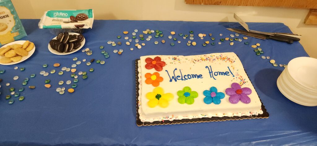 Welcome Home Cake 2022