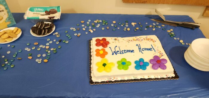 Welcome Home Cake 2022