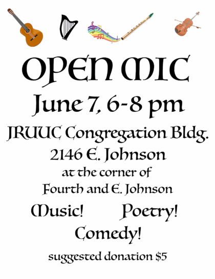 Open Mic Saturdays - First Saturday